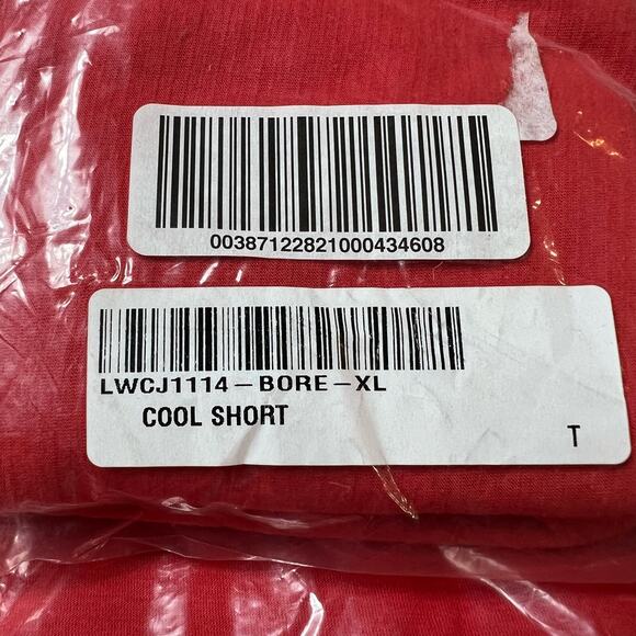 Lunya Cool Short Red Cotton Blend Lounge Sleep Shorts XL New In Packaging - Picture 11 of 12